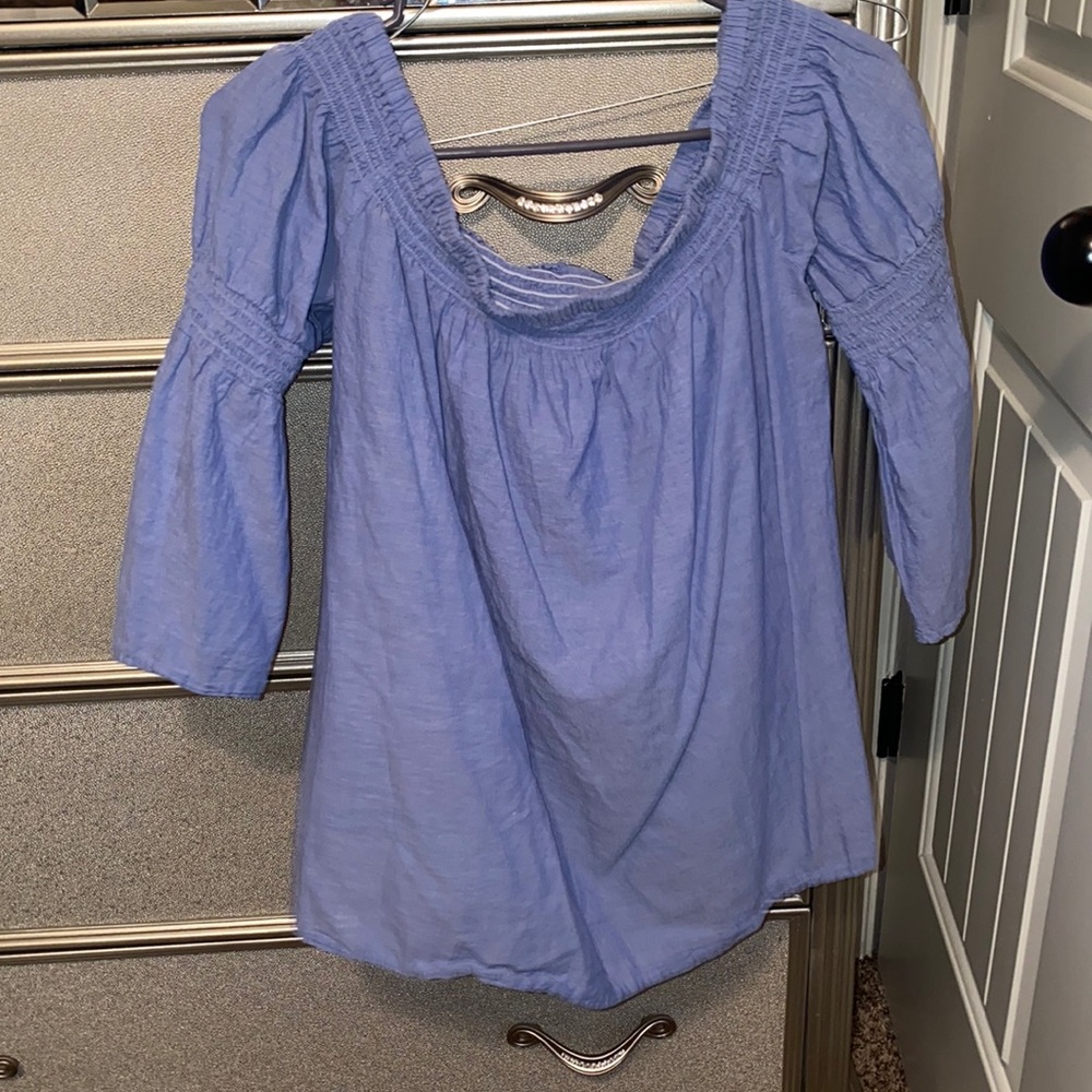 Off the shoulder shirt